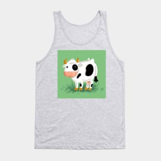 Black and white cow 🐄 Tank Top